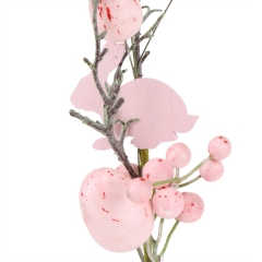 Декоративная веточка "Нежный кролик", 40 см (5004-022)