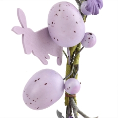 Декоративная веточка "Лавандовая композиция", 28 см (5004-025)