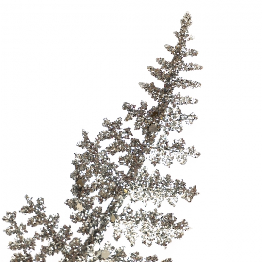 Декоративна гілка "Срібне листя" (8002-021)