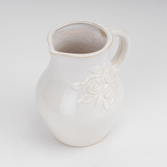 Ваза "Весеннее цветение", белая, 20 см (4011-021)