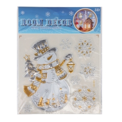 Наклейки "Веселый Снеговик" (8816-009)