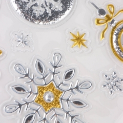 Наклейки "Золотой Новый год" (8816-010)