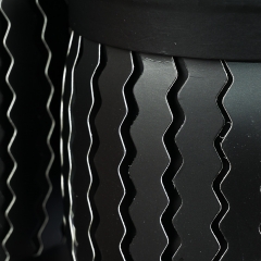 Набор коробок "Zigzag" (цилиндр,  черный цвет) шт. (0099JA-D)