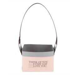 Коробка для цветов "Love You" 151010, бежевая (8916-005-1)