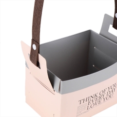 Коробка для цветов "Love You" 151010, бежевая (8916-005-1)