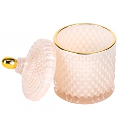 УЦІНКА Ємність для зберігання "Спокуса", бежева, 17,5 см (Злізле покриття,пляма) (00BR-9157-007)