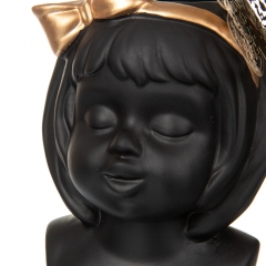 Керамическая ваза "Sweetheart", черная (8700-012)