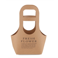 Корзинка  для цветов "Flower" 22*10*40, коричневая (8916-001-2)