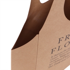 Корзинка  для цветов "Flower" 22*10*40, коричневая (8916-001-2)