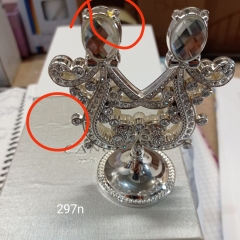 Знак зодиака "Близнецы" Плохая упаковка, микроцарапины, черные точки (297N)