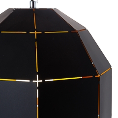 Люстра-подвес чёрная в форме шара (NI003/black) (NI003/black)