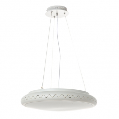 Люстра-подвес белая в форме диска (FE001/1) (FE001/1)