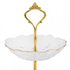 Блюдо 3-х ярусное "Белый гранат" (9058-026)