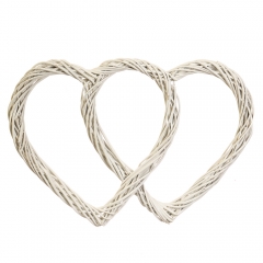 Венок подвесной из лозы "Символ любви" 55*39 см (5002-017)