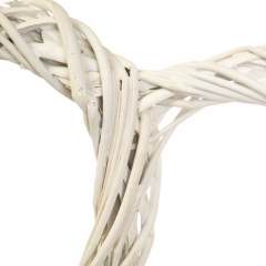 Венок подвесной из лозы "Изящное сердце" 45*30 см (5002-018)