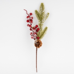 Декоративная ветвь "Морозные узоры", 31 см (9257-023)