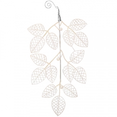 Елочная игрушка "Заснеженная ветка", 35 см (6027-046)