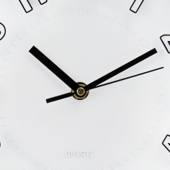 Часы "Синхрон", белые, 22 см (2016-015)