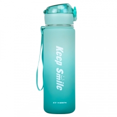 Пляшка для спорту "Keep smile", 590 мл * Рандомний вибір дизайну (9110-021)