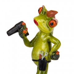 Статуэтка "Жабка - Парикмахер", 17 см (9124-006)