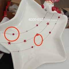 Блюдо "Новогодняя звезда", 25,6 см (00BR-4000-052)