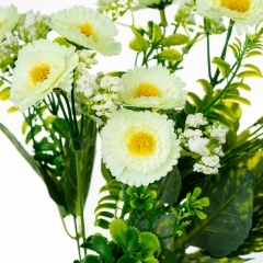 Цветочный букет, белый (8717-022)