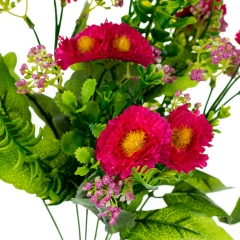 Цветочный букет, ярко-розовый (8717-023)