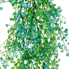 Штучна ампельна гілка, блакитно-зелена, 85 см (8717-028)