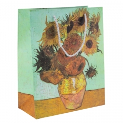 Подарочный пакет "Шедевры Ван Гога", 26*32 см * Рандомный выбор дизайна (9208-003)