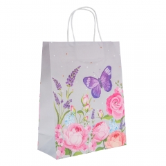 Подарочный пакет "Весенний сад", 24*30,5 см * Рандомный выбор дизайна (9215-002)