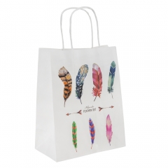 Подарочный пакет "Магия пера", 18*23 см * Рандомный выбор дизайна (9215-003)