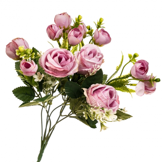 Квітковий букет "Рожевий льодяник" (8023-012/pink)