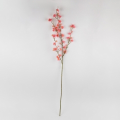 Искусственная ветка "Сакура", персиковая, 140 см (2026-015/salmon)