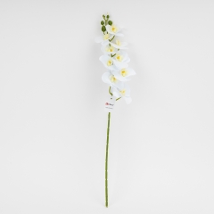 Искусственная орхидея, белая, 57 см (2026-022/white)