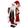 Фігурка «Санта з посохом» у червоному (6011-004)