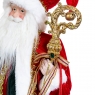 Фігурка «Санта з посохом» у червоному (6011-004)