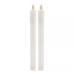 Набір з 2 світлодіодних свічок (LED), білий, 25,5 см (6032-011)