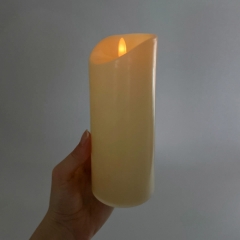 Набір з 3 світлодіодних свічок (LED), айворі, 15 см * 12,5 см * 10 см (6032-018)