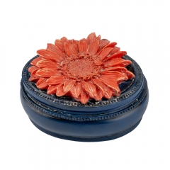 Шкатулочка"Гербера" (9*11*6 см) (014TK)