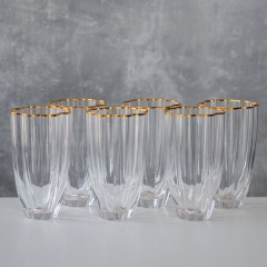 Склянка "Золоті пелюстки", 400 мл (9118-004)