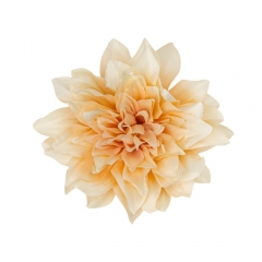 Головка георгина, бежевая, 15 см (9222-016)