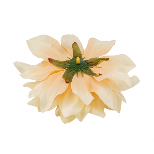 Головка жоржини, бежева, 15 см (9222-016)