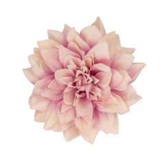 Головка георгина, кремово-лиловая, 15 см (9222-017)