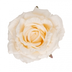 Головка розы, кремовая, 11 см (9222-024)