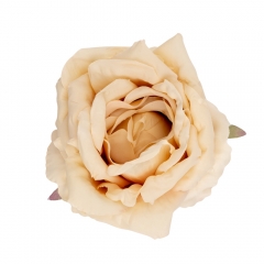 Головка троянди, бежева, 11 см (9222-025)
