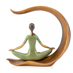 Статуэтка "Девушка в позе лотоса" (8933-025)