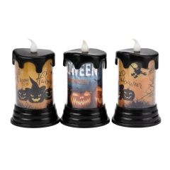 Светодиодные свечи (LED) "Ночь ужасов", 10 см (9242-009)