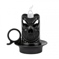 Светодиодные свечи (LED) "Жуткие лица", 8 см (9242-014)