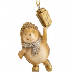 Статуетка "Їжачок з подарунком" (2007-187)