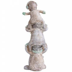 Статуэтка "Веселые снеговики" (2007-194)